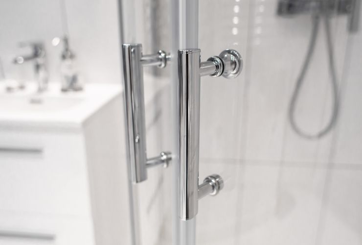 porta classica della doccia