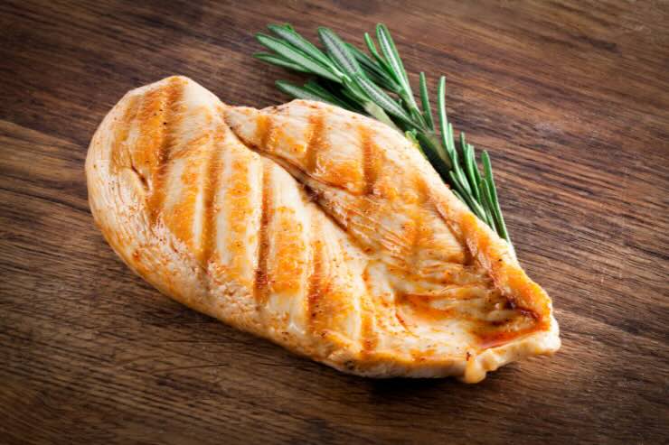 petto di pollo con rosmarino 